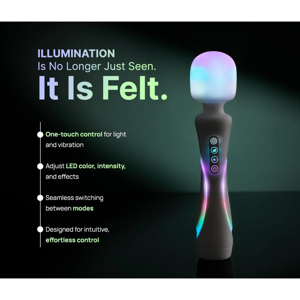 Paradise Pleasure Products - Illumination The Wand - Wit
