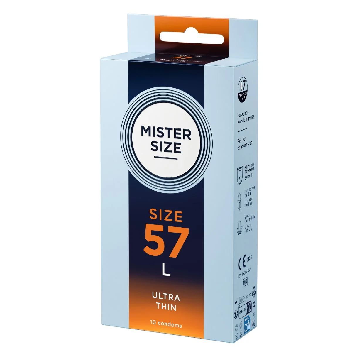 MISTER.SIZE - L Ultradunne Condooms - 10 Stuks