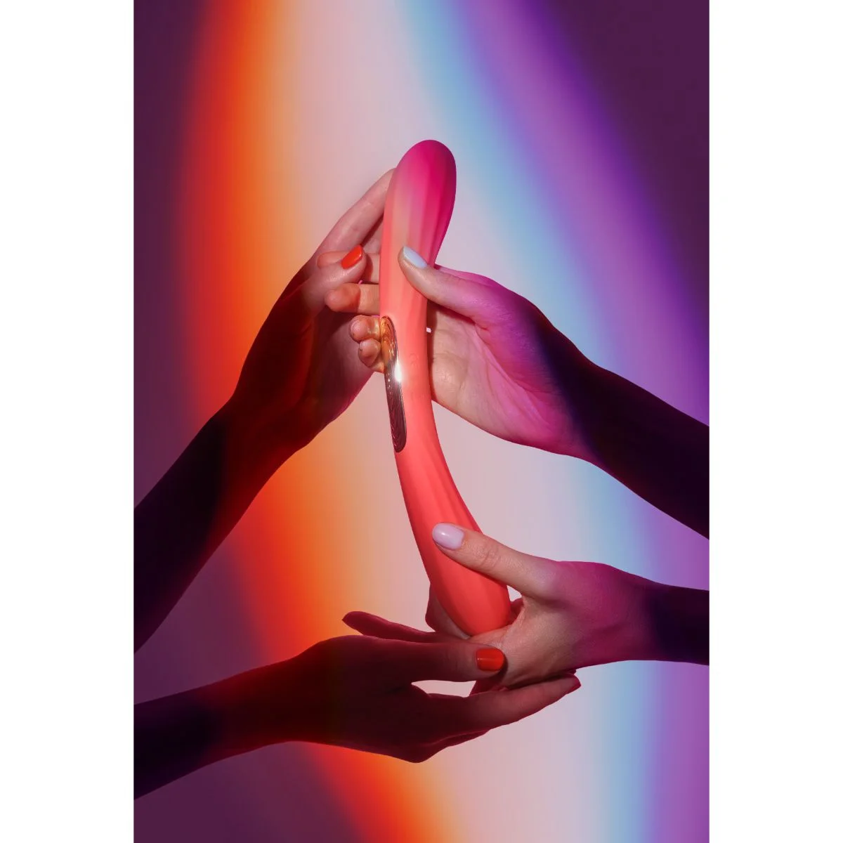 LELO - BOOMERANG Dubbele Vibrator - Coral Red