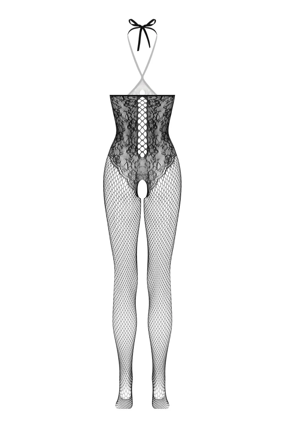 Christine - Open Cup Fishnet Bodystocking