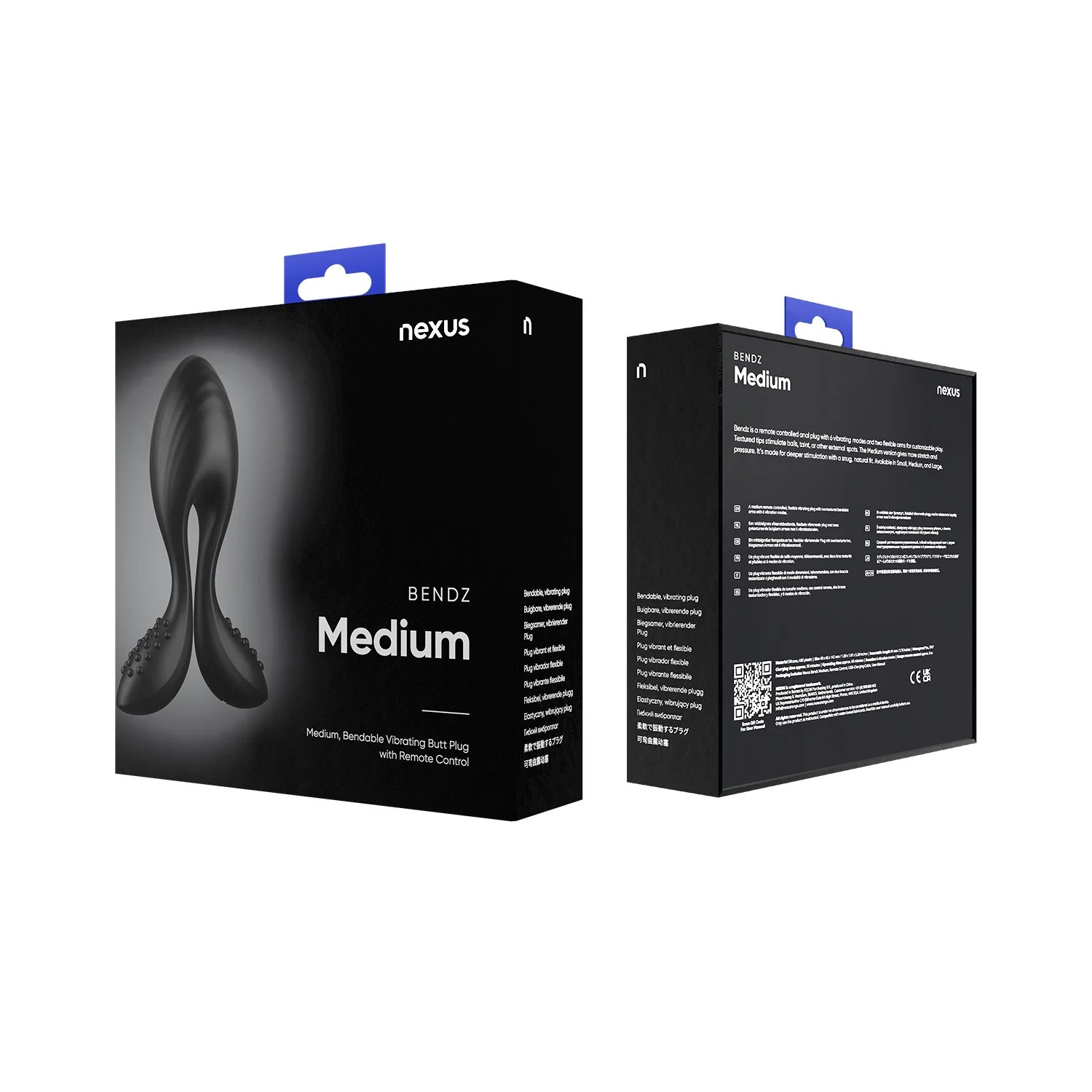 Nexus - Bendz Vibrerende Butt Plug - Medium