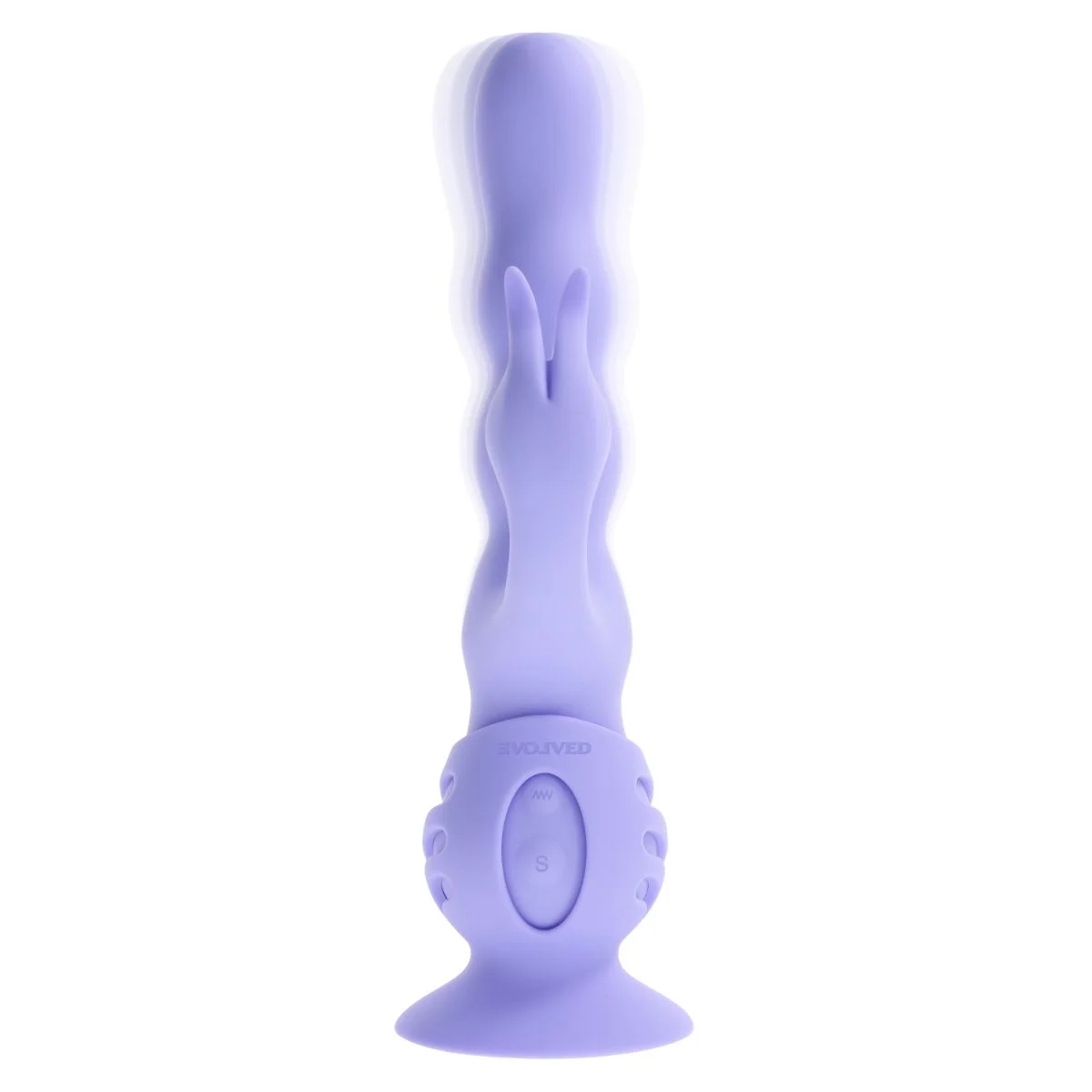 Evolved - Wiggly Bunny Rabbit Vibrator - Paars