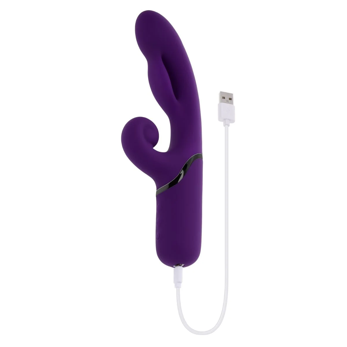 Evolved - Pleasure Puff Rabbit Vibrator - Purple