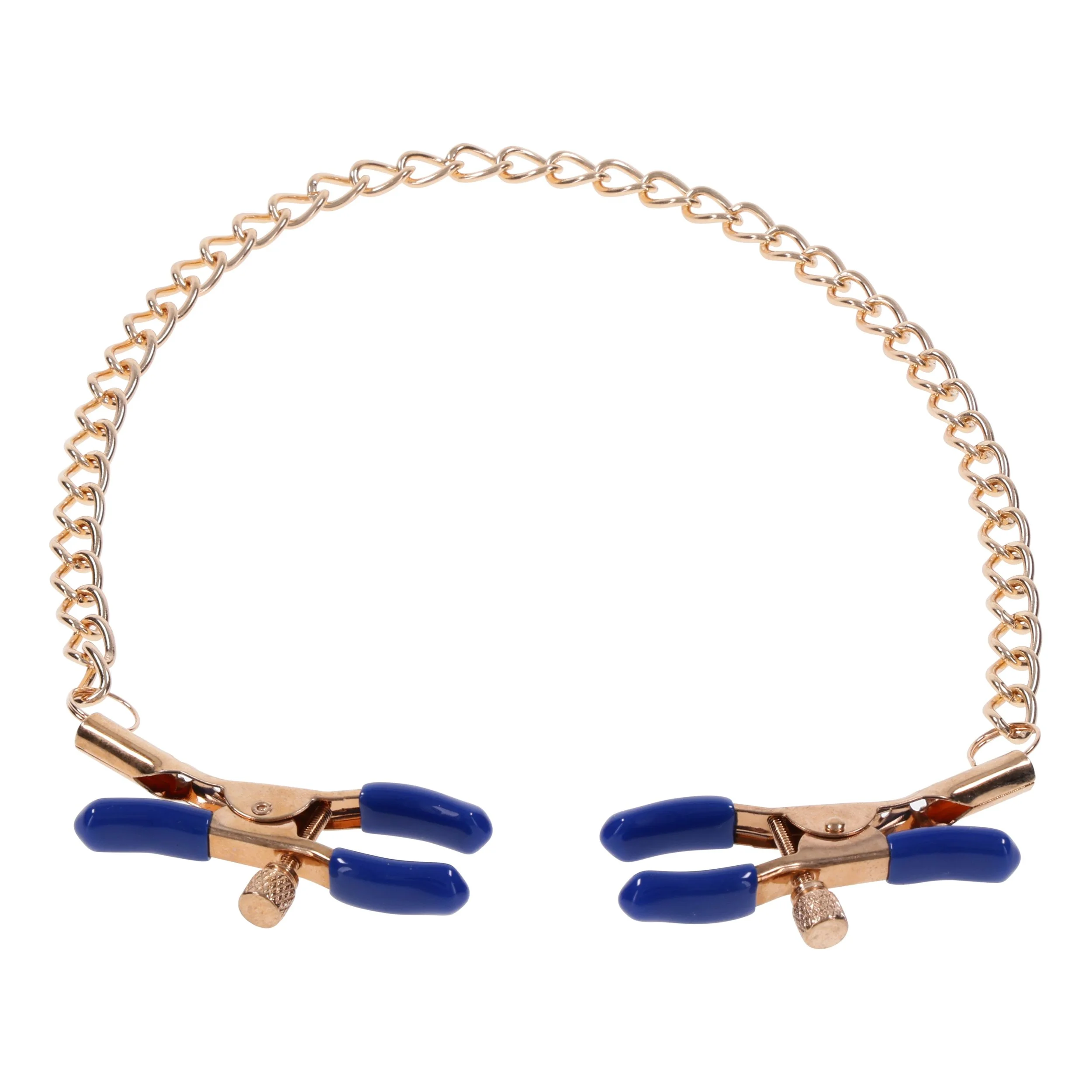 Cougar Tepelklemmen met Ketting - Goud