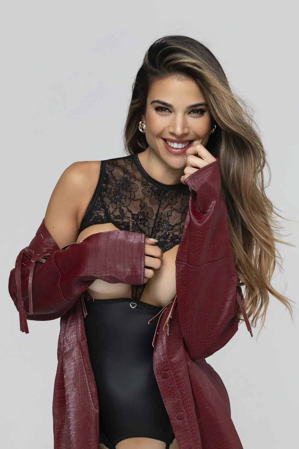 Christine - Crotchless Body Lilith - Zwart