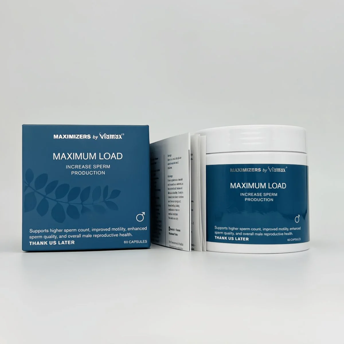 Maximizers by Viamax - Maximum Load - 60 Capsules