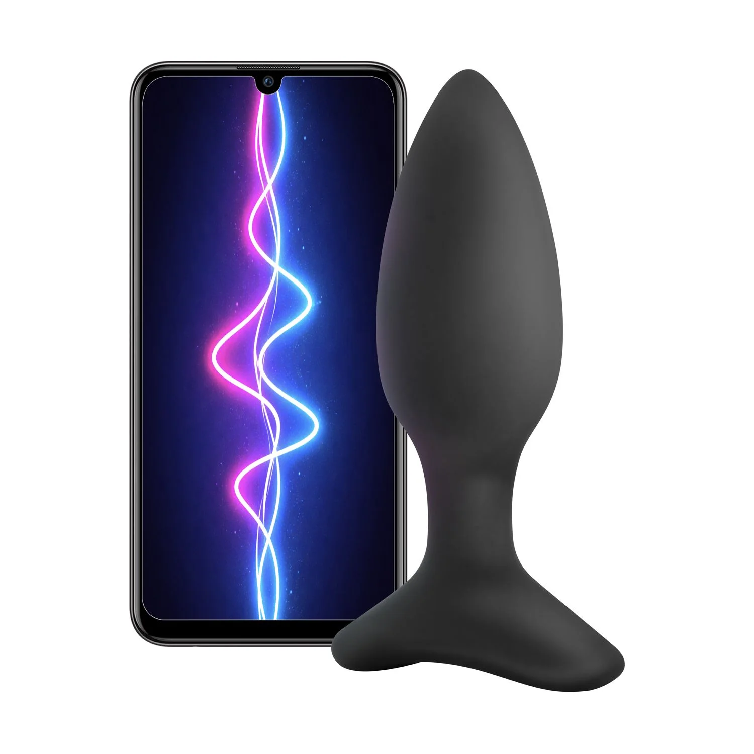 Lovense - Hush 2 Vibrerende Buttplug Met App - Zwart