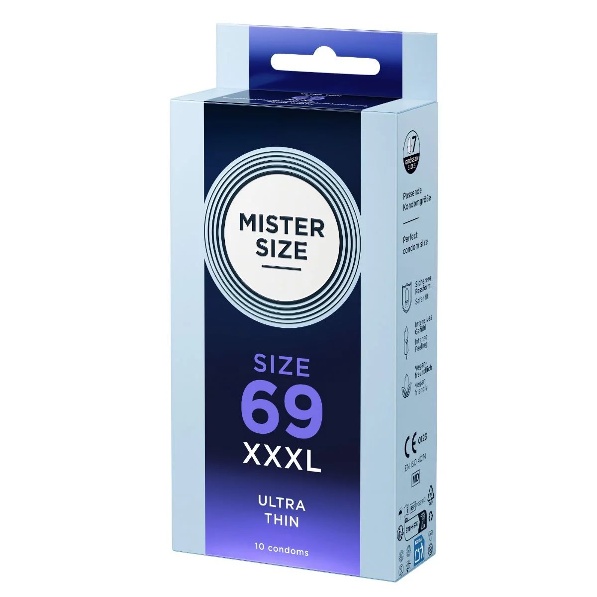 MISTER.SIZE - XXXL Ultradunne Condooms - 10 Stuks