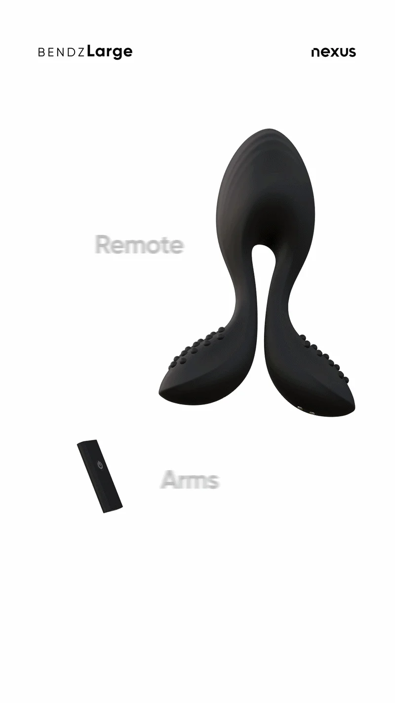 Nexus - Bendz Vibrerende Butt Plug - Large