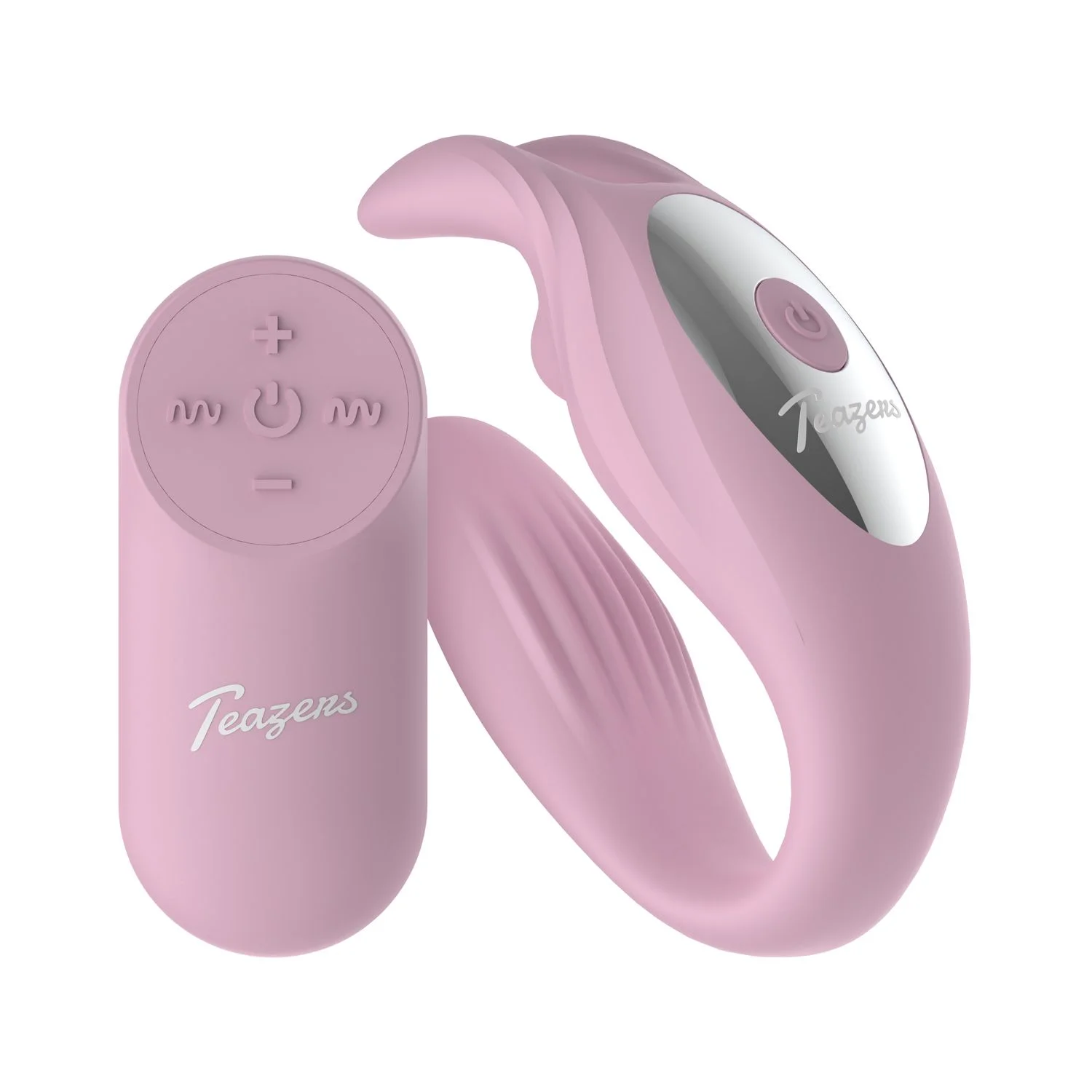 Teazers – Bunny Couple Vibrator met afstandsbediening – Roze