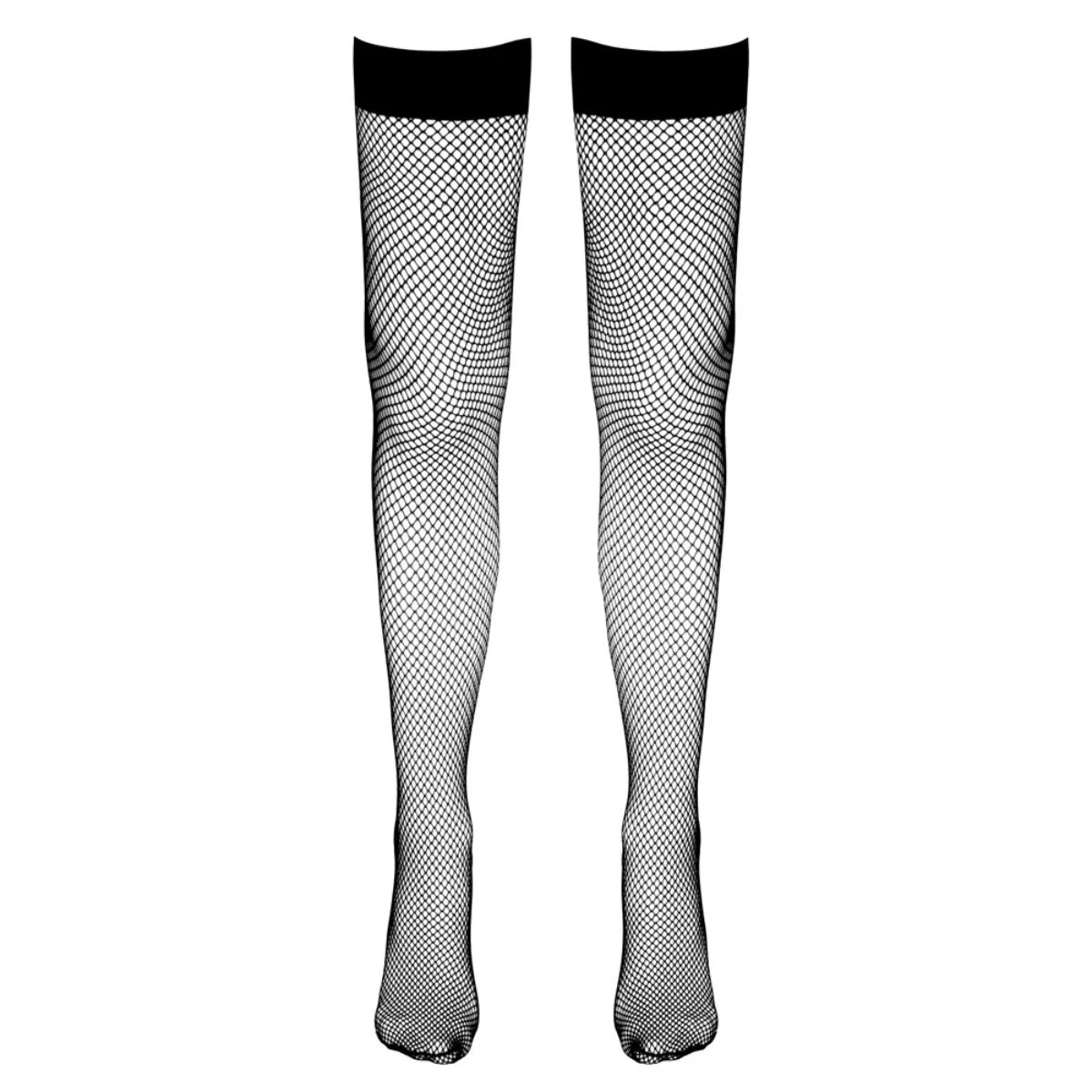 Cottelli Collection - Hold-up Netkousen - Zwart