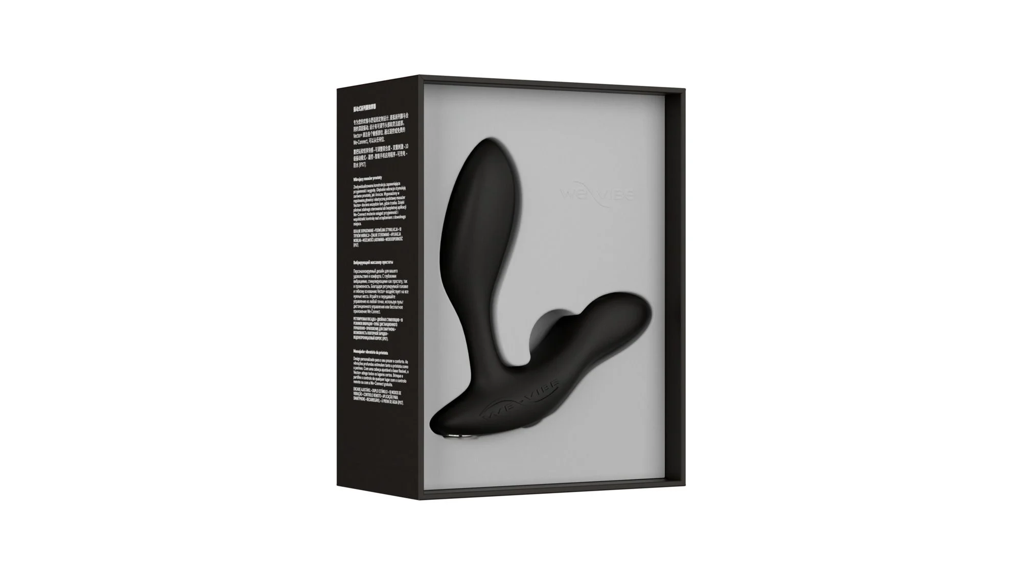 Vector+ Prostaat Vibrator App & Remote Controlled - Zwart