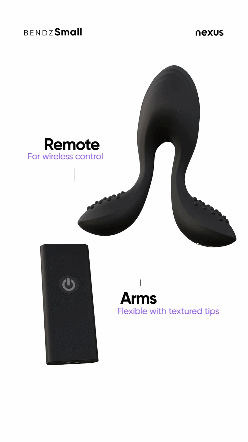 Nexus - Bendz Vibrerende Butt Plug - Small