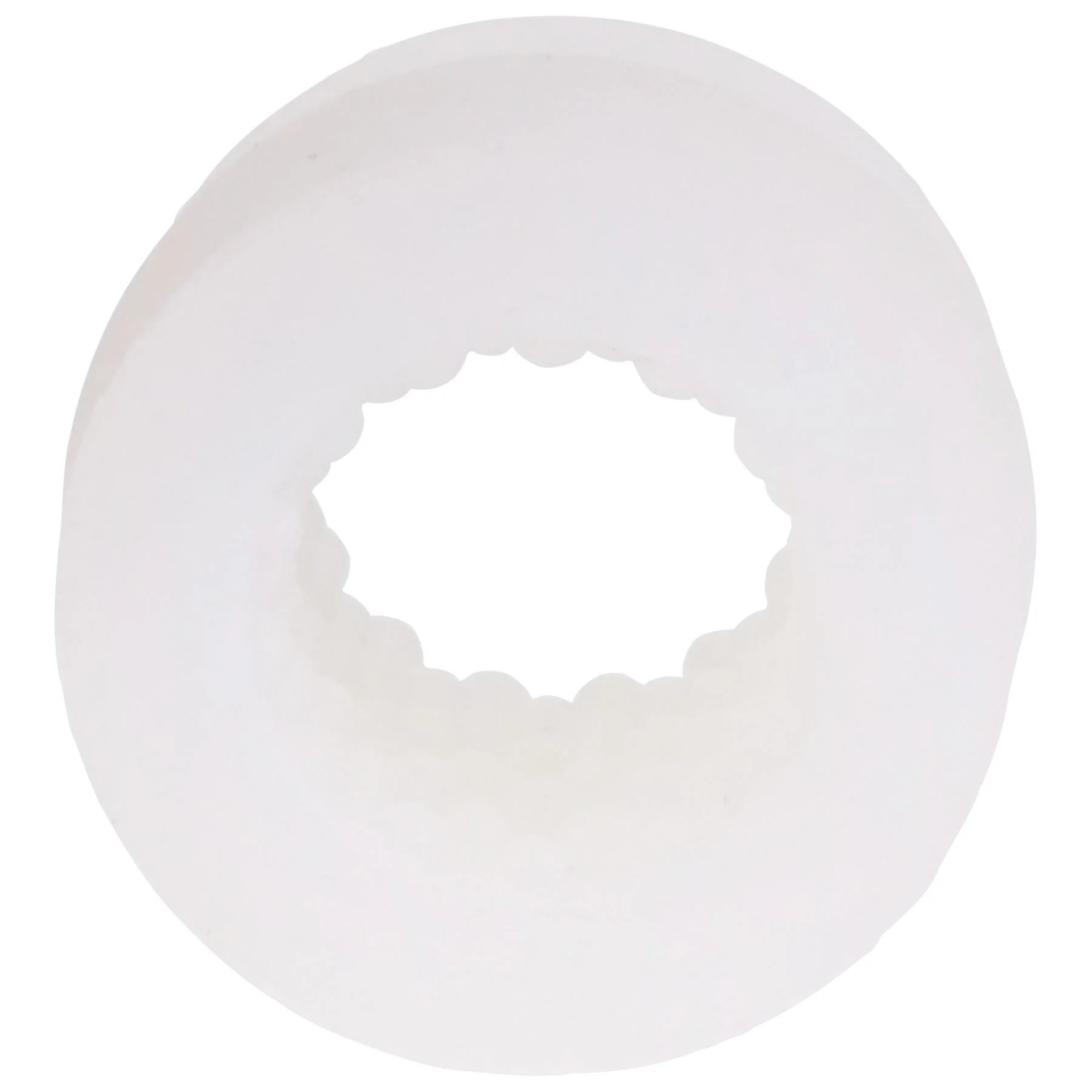 Doc Johnson - GoodHead Glow Helping Head Siliconen - Wit