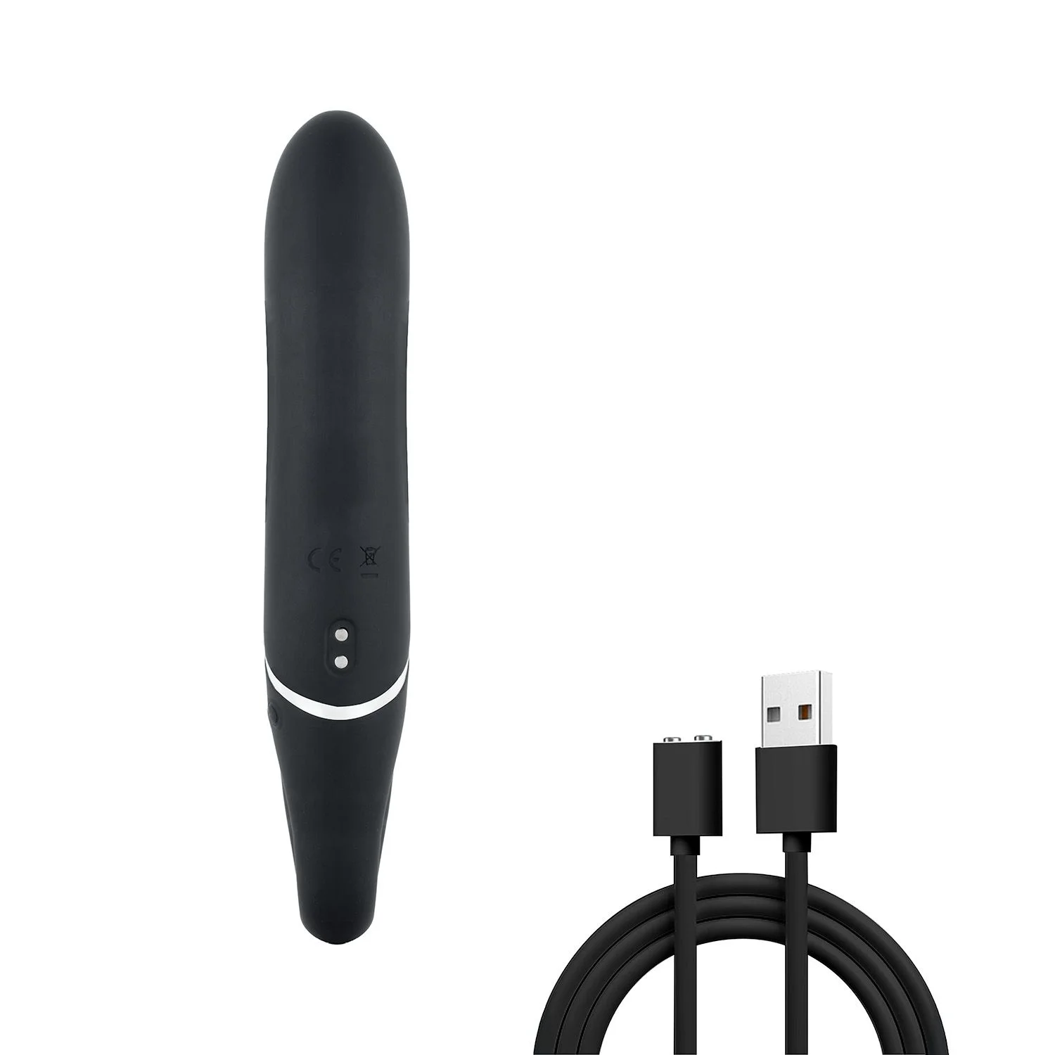 No-Parts - Strapless Strap-On Tapping - Zwart