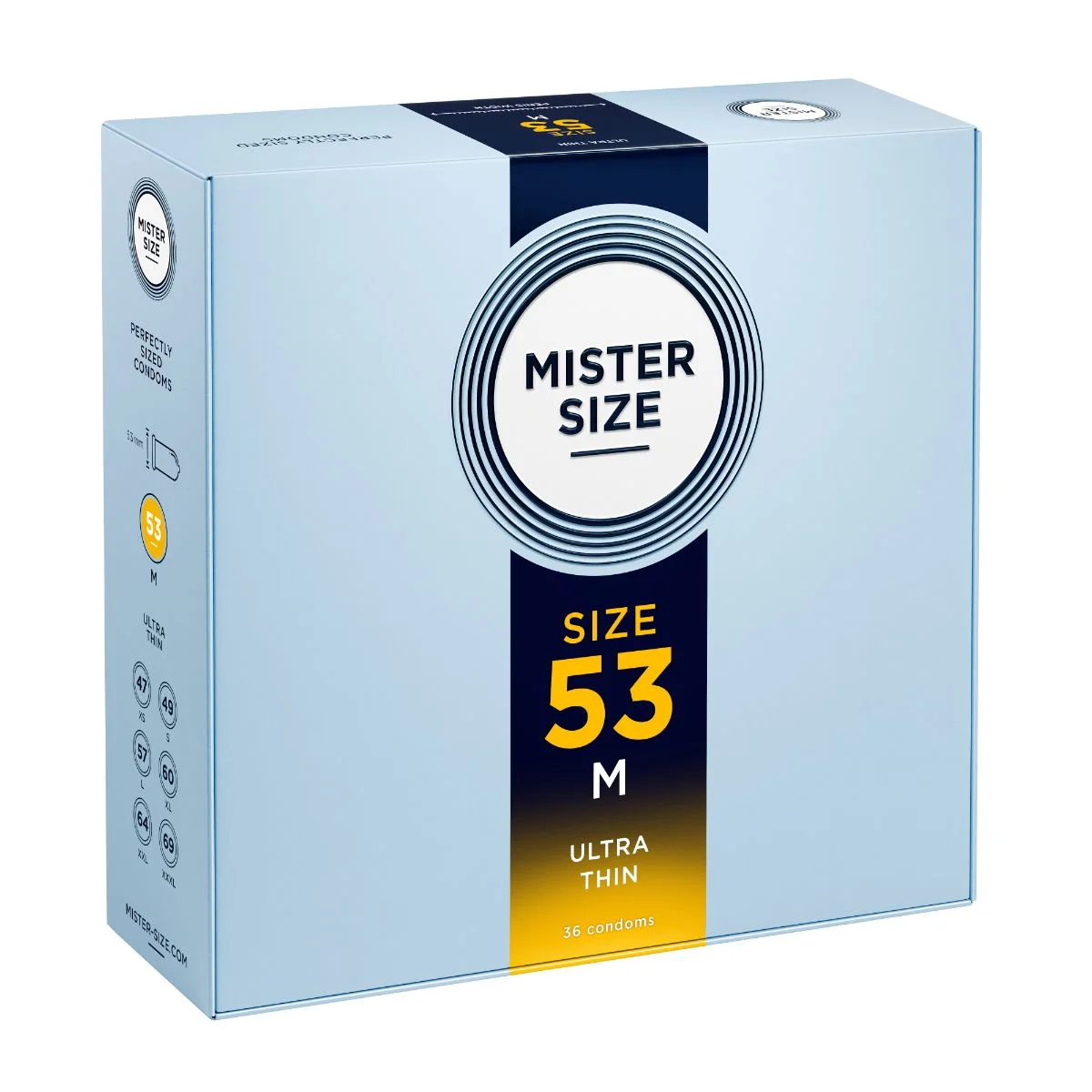 MISTER.SIZE - M Ultradunne Condooms - 36 Stuks