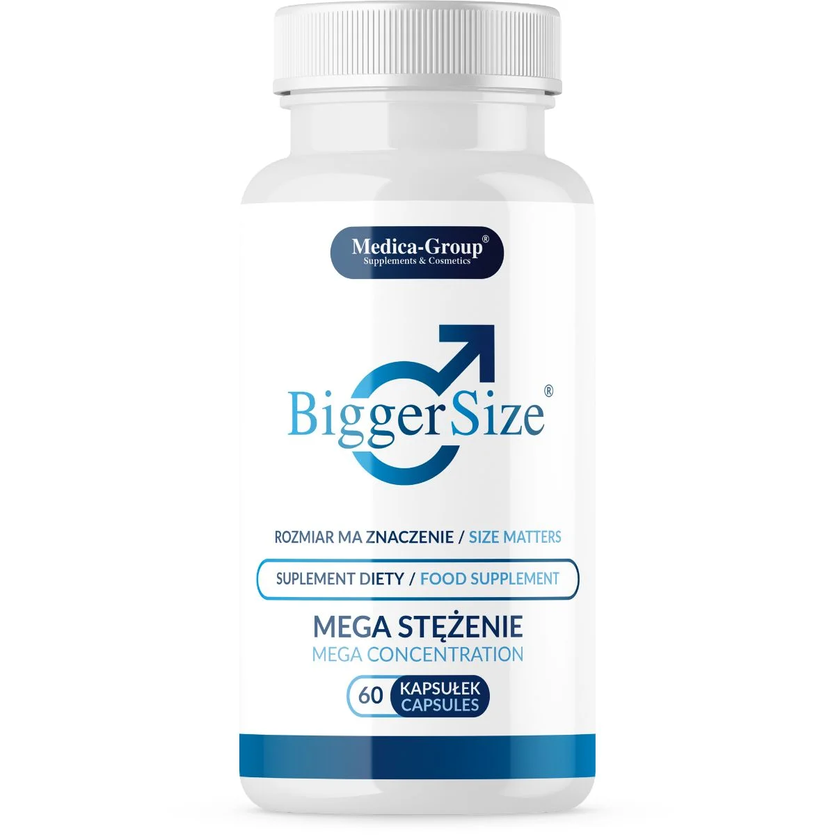 Medica-Group - BiggerSize Capsules - 60 Capsules