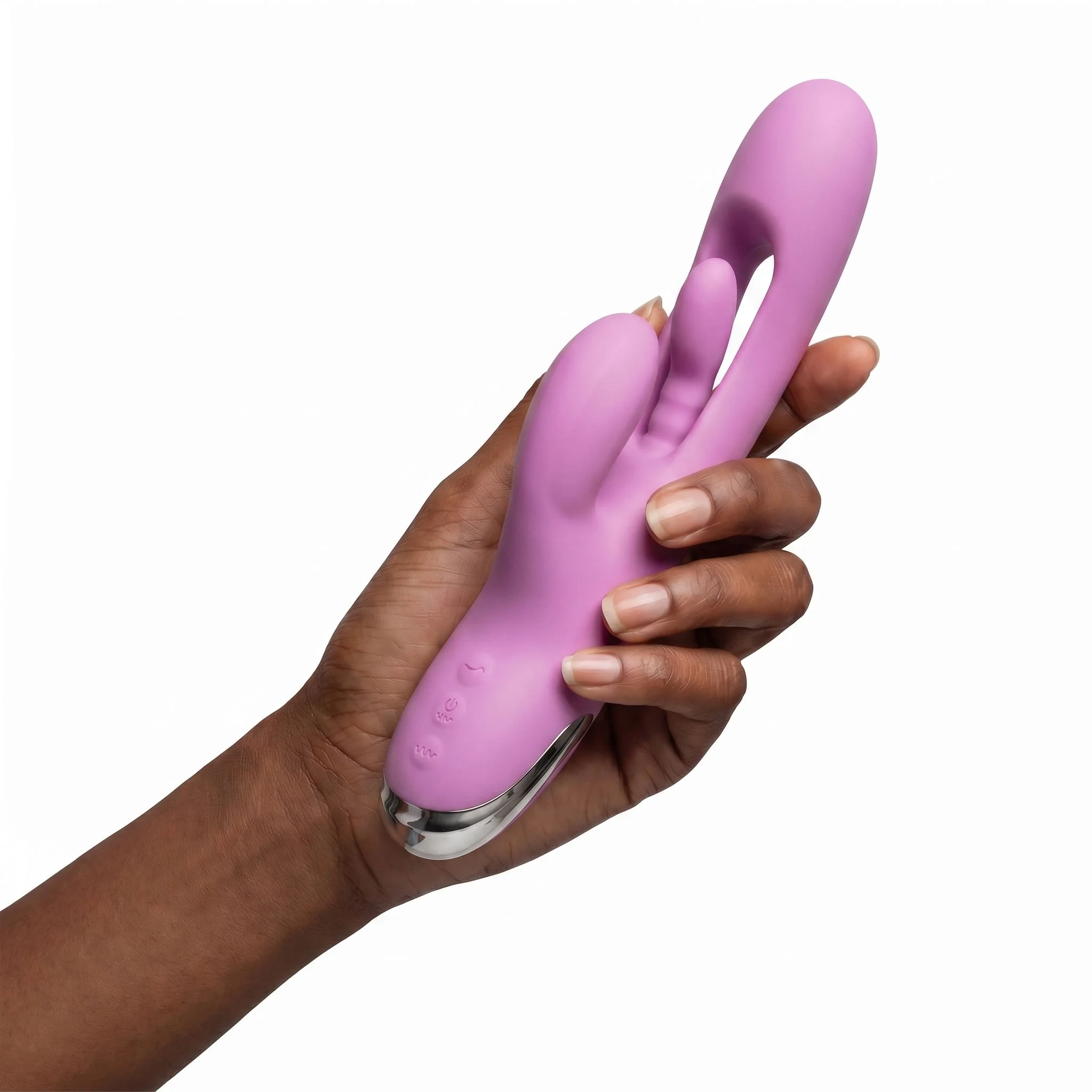 Good Vibes Only - Rabbit Vibrator Moving Finger - Paars