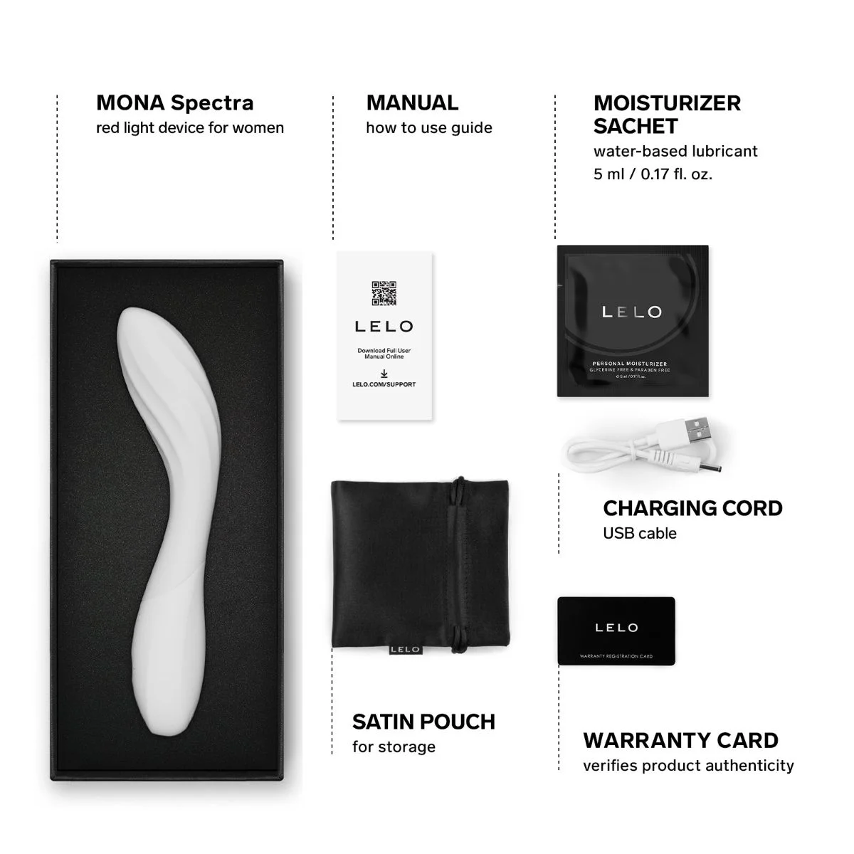 LELO - MONA Spectra G-Spot Vibrator - App Control