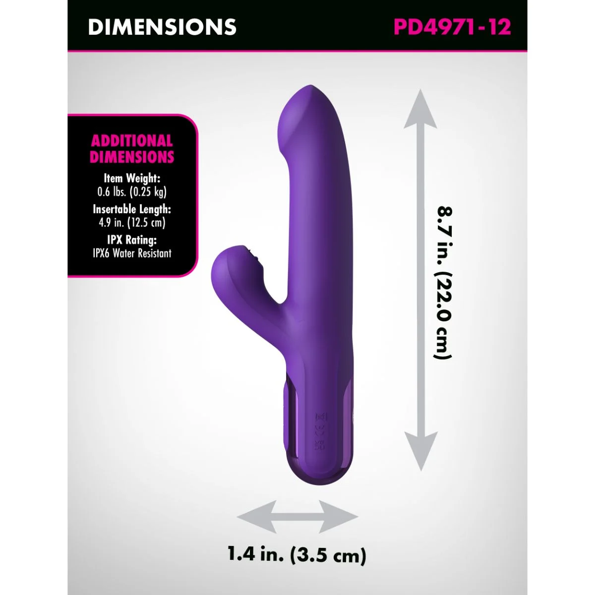 Fantasy For Her - Super Sonix Thruster - Paars