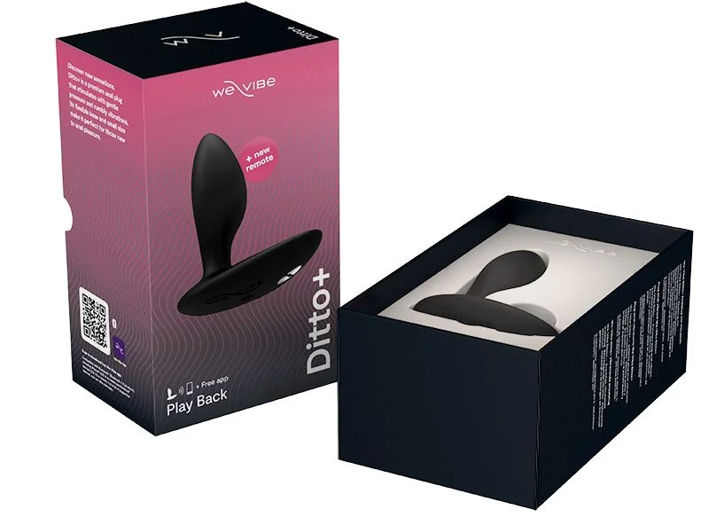 We-Vibe Ditto+ Satin Zwart