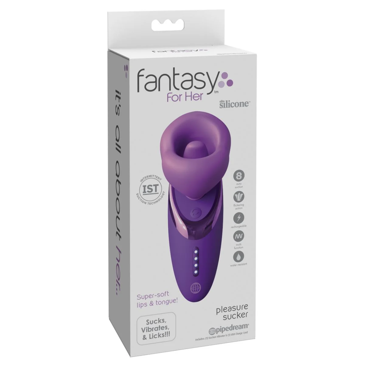 Fantasy For Her - Pleasure Sucker Stimulator - Paars