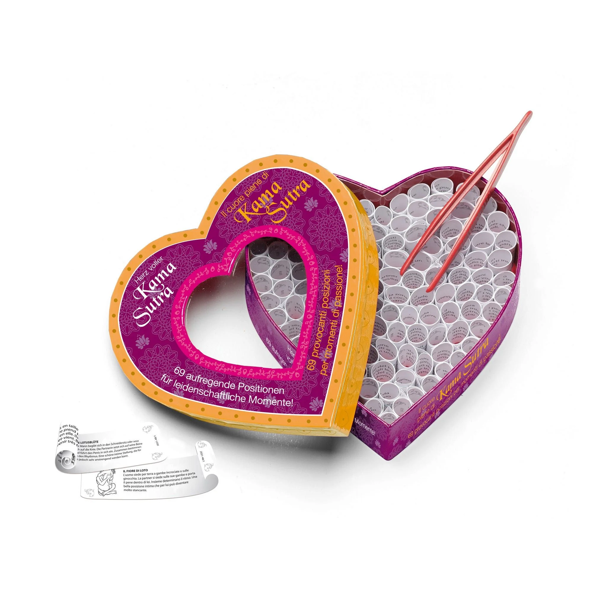 Tease & Please – Kamasutra Hart – Duits & Italiaans