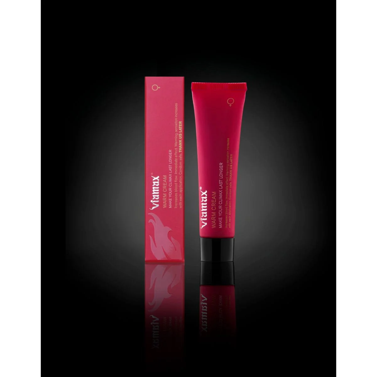 Viamax - Warm Cream Intieme Crème - 15 ml