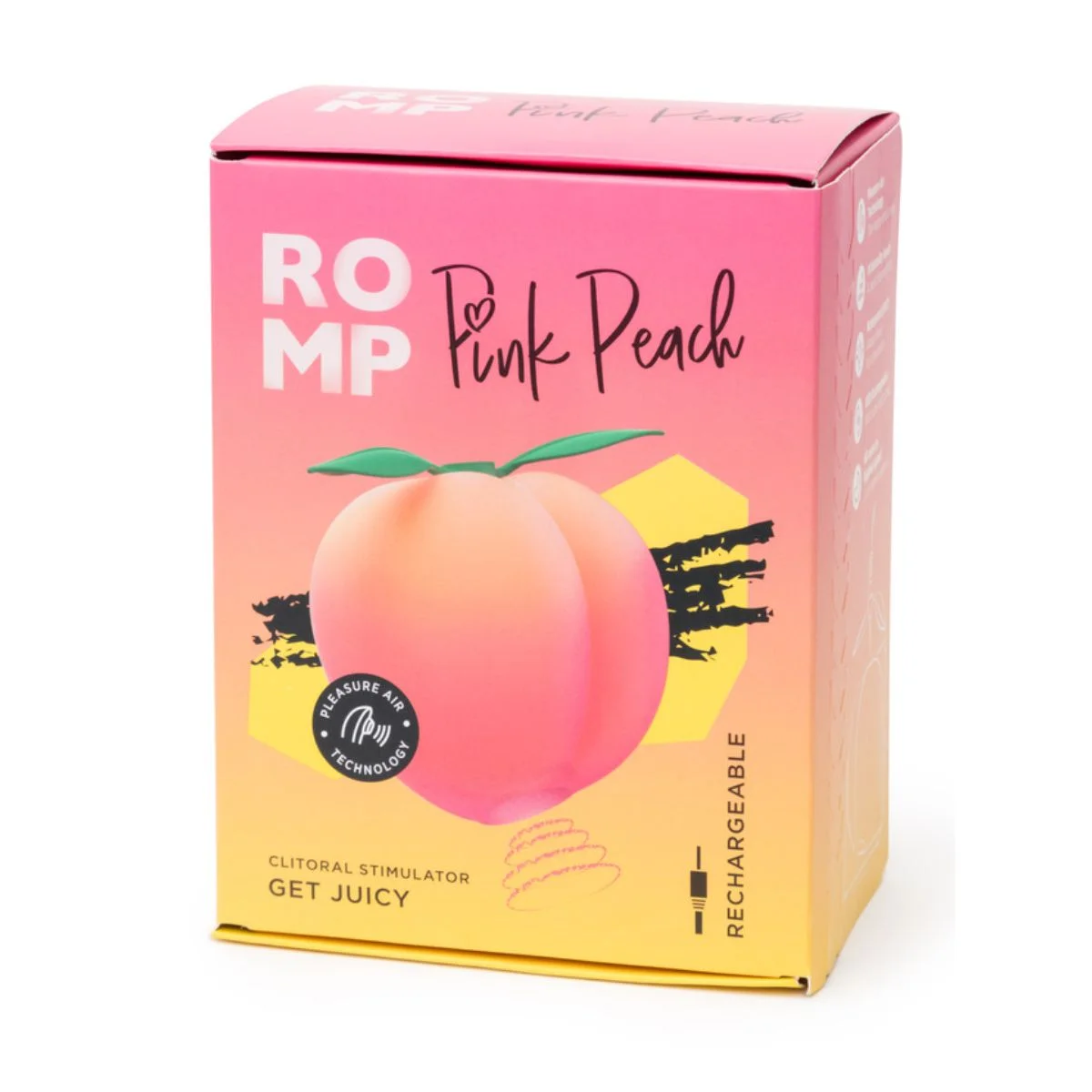 ROMP - Peach Luchtdrukvibrator - Roze
