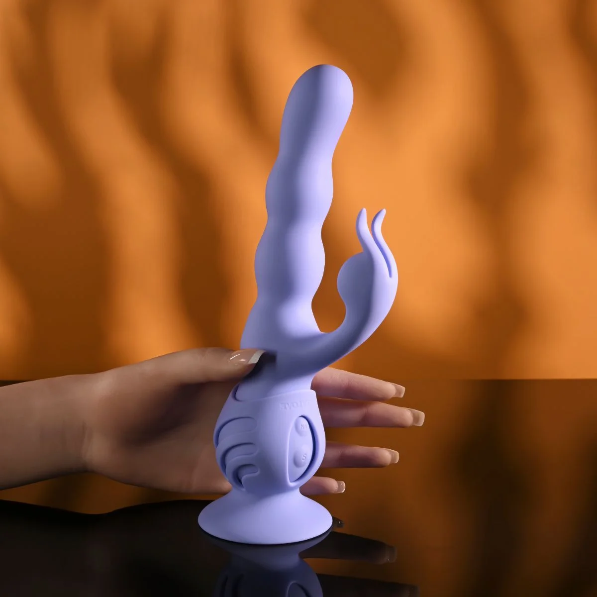 Evolved - Wiggly Bunny Rabbit Vibrator - Paars