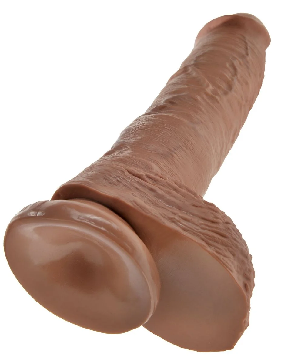 King Cock XL Dildo Met Ballen - 25 cm