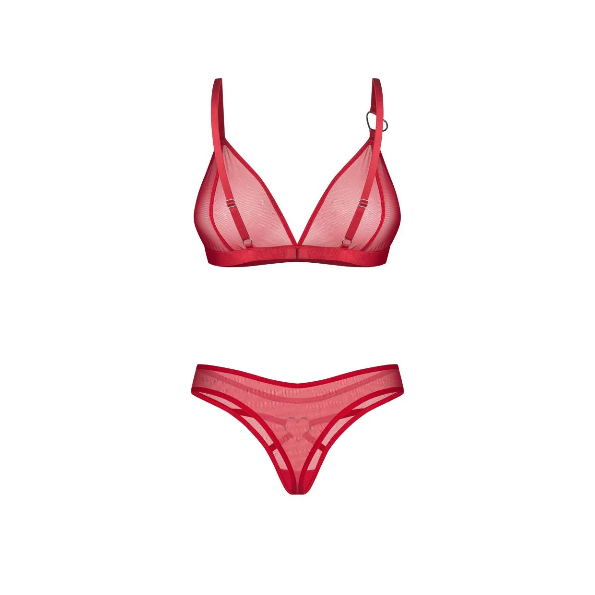 Obsessive - Crimessa Lingerieset - Rood