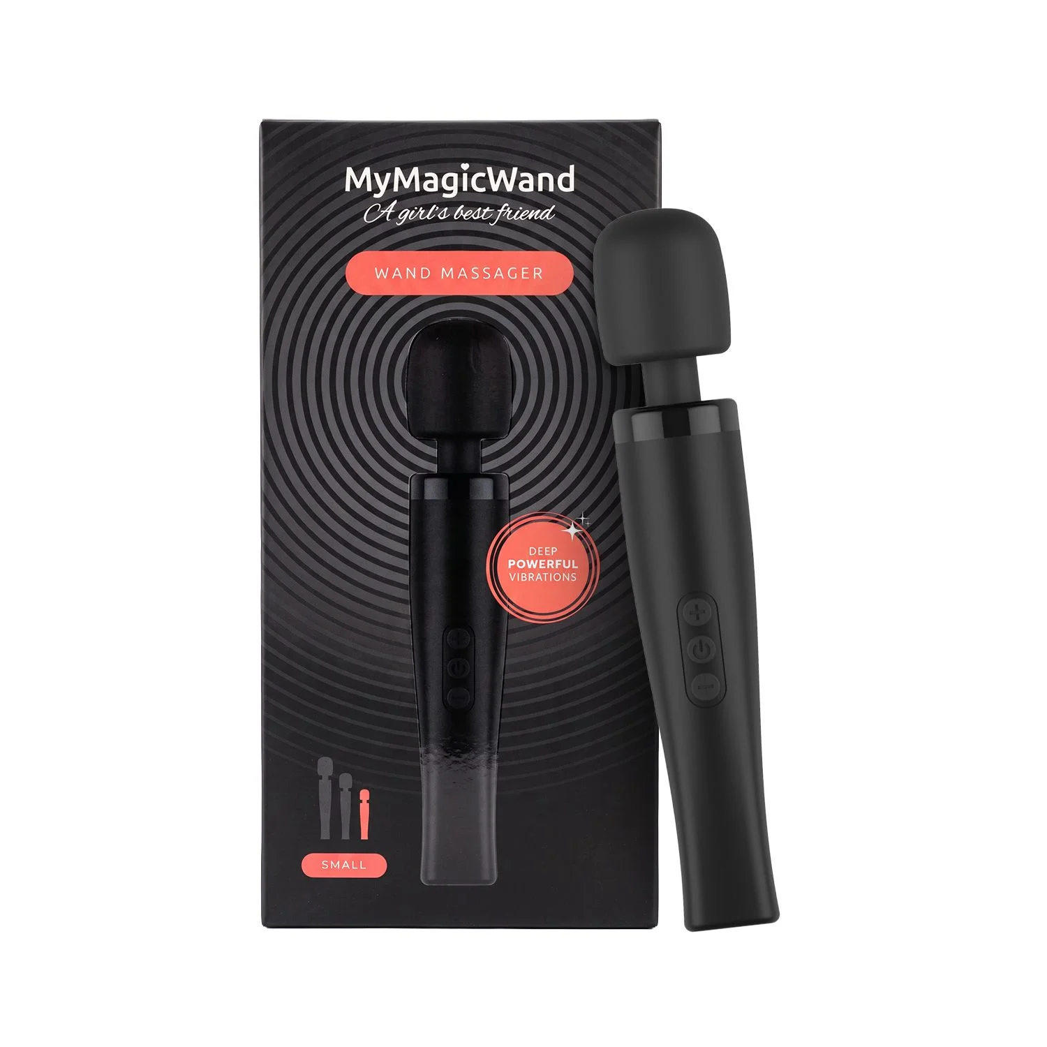 MyMagicWand - Wand Vibrator Small - Zwart
